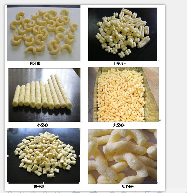 Extrusión de Alimentos para Snacks de Alta Calidad 30-40kg/Hour con el Mejor Precio