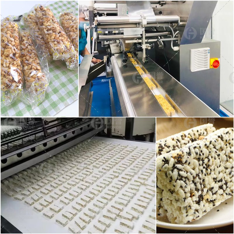 Ajuste automático de la Granola Cereal creador de la barra de la tuerca de la energía de la nutrición de la barra de granola maní