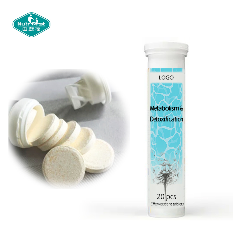 Tableta efervescente herbal vitamínica para la salud pulmonar