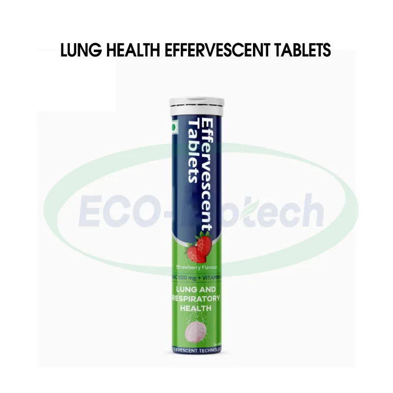 Suplemento Herbal de Salud Pulmonar Effervescente de Ausreson OEM