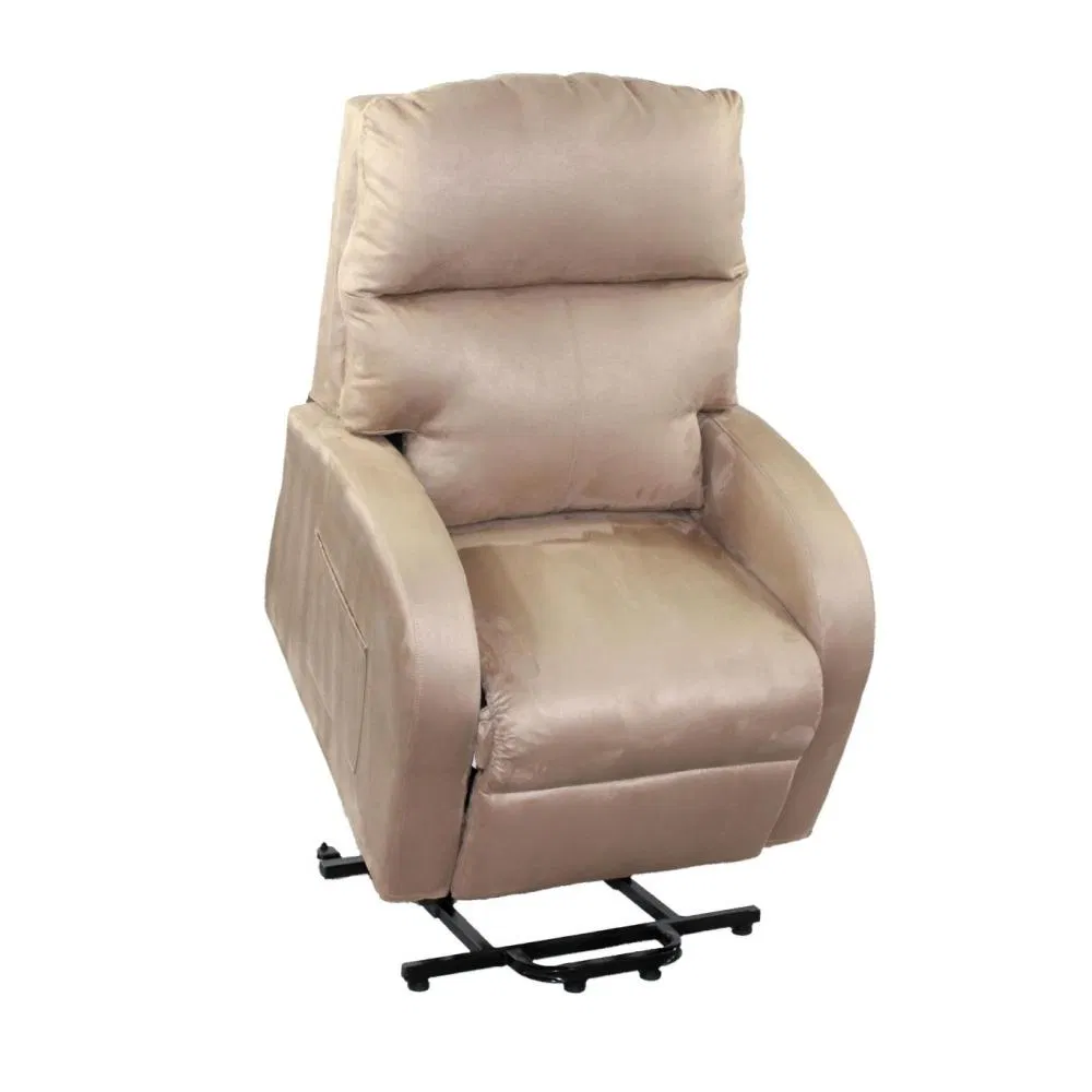 Single Seat Relax Sofa Electric Lift and Rise Recliner Massage Headrest for Old People