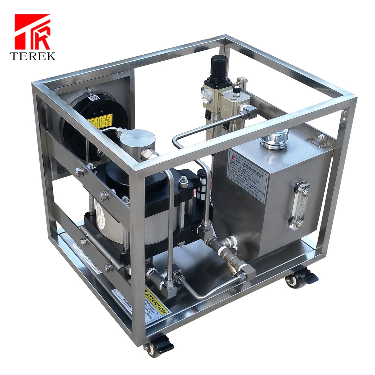 Pneumatic Liquid Booster Pump Transfer Pump Oil Hydraulic Pump Test Bench