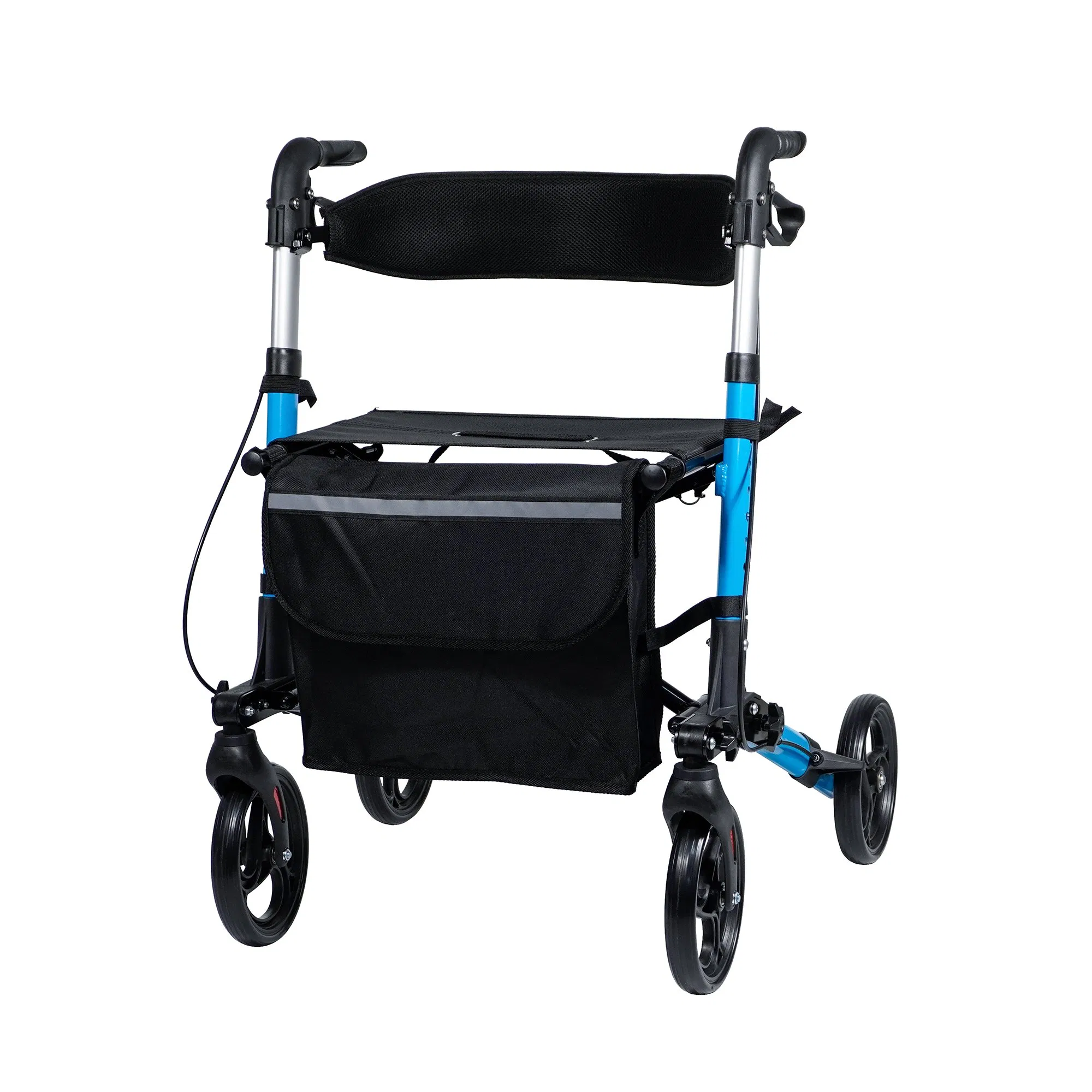 Wholesale Folding Rollator Walker with Seat - CE-Certified Rehabilitation Aid