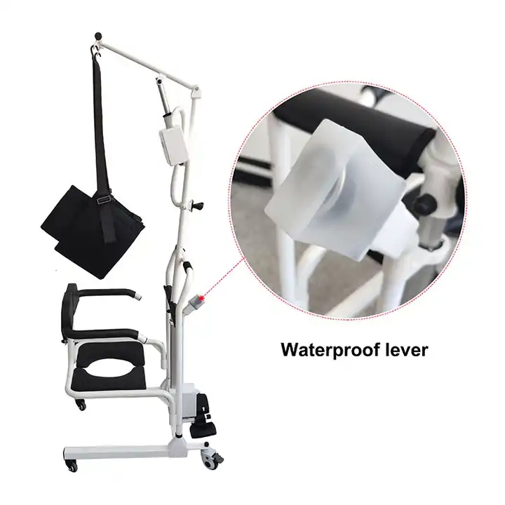 Patient Lift with Vest Harness for Sitting Support and Dressing Assistance