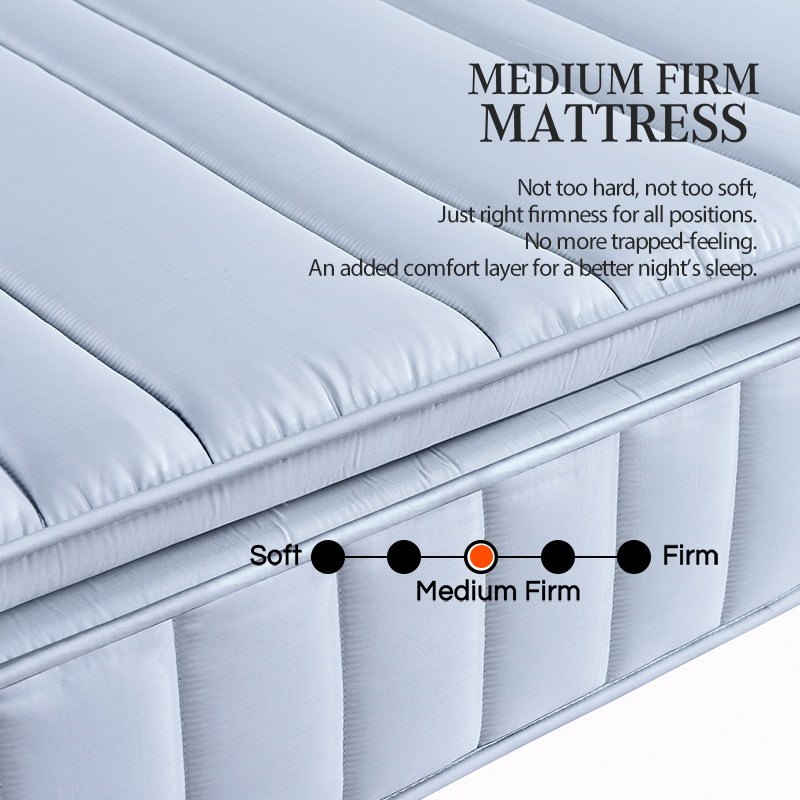 Anti Decubitus King Queen Size Latex Hotel Memory Foam Spring Mattresses
