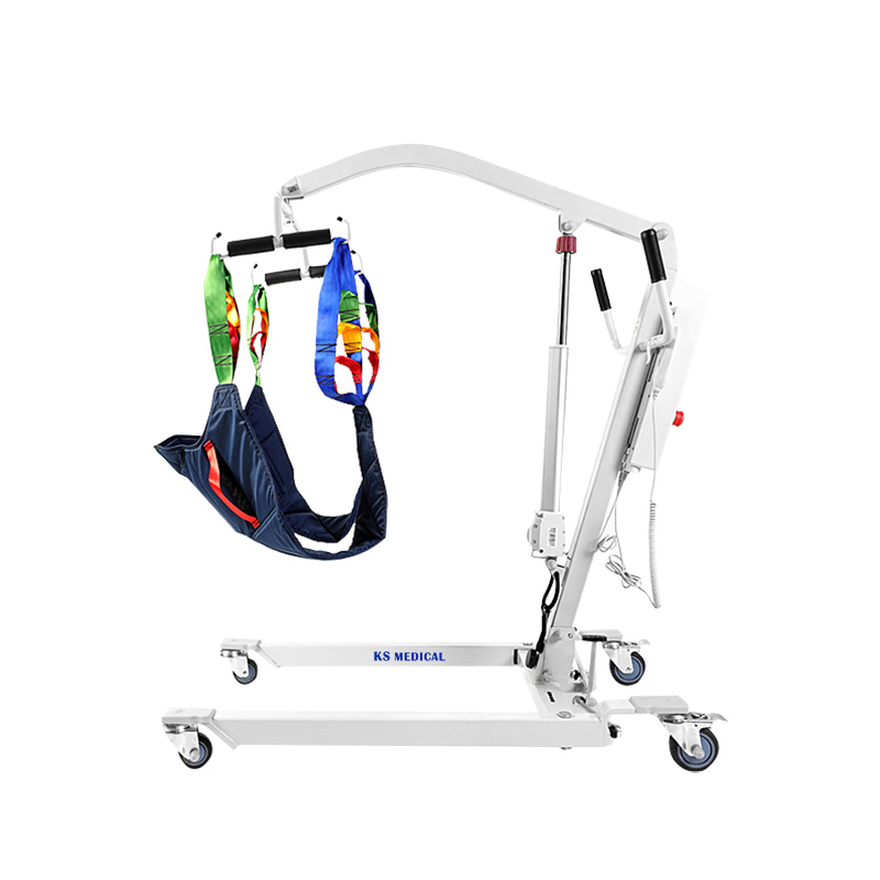 Ksm-210 Folding Patient Lifting Devices for Home Use Electric Patient Lift Hoyer Lift Sling for Bedridden Patients