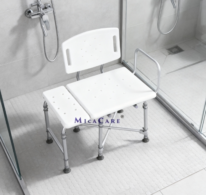 Medline Bathtub Transfer Bench Secure and Effortless Seating Solution Seniors and Adults