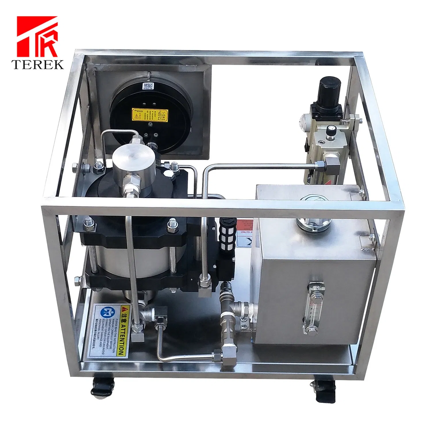 Pneumatic Liquid Booster Pump Transfer Pump Oil Hydraulic Pump Test Bench