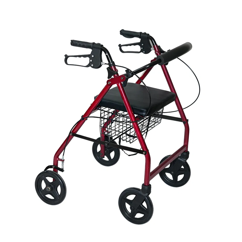 Lightweight Walker Rollator with Comfortable Seat for Seniors