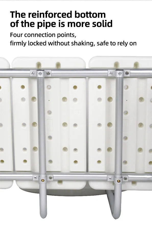 Adjustable Tub Shower Transfer Bath Bench with Back