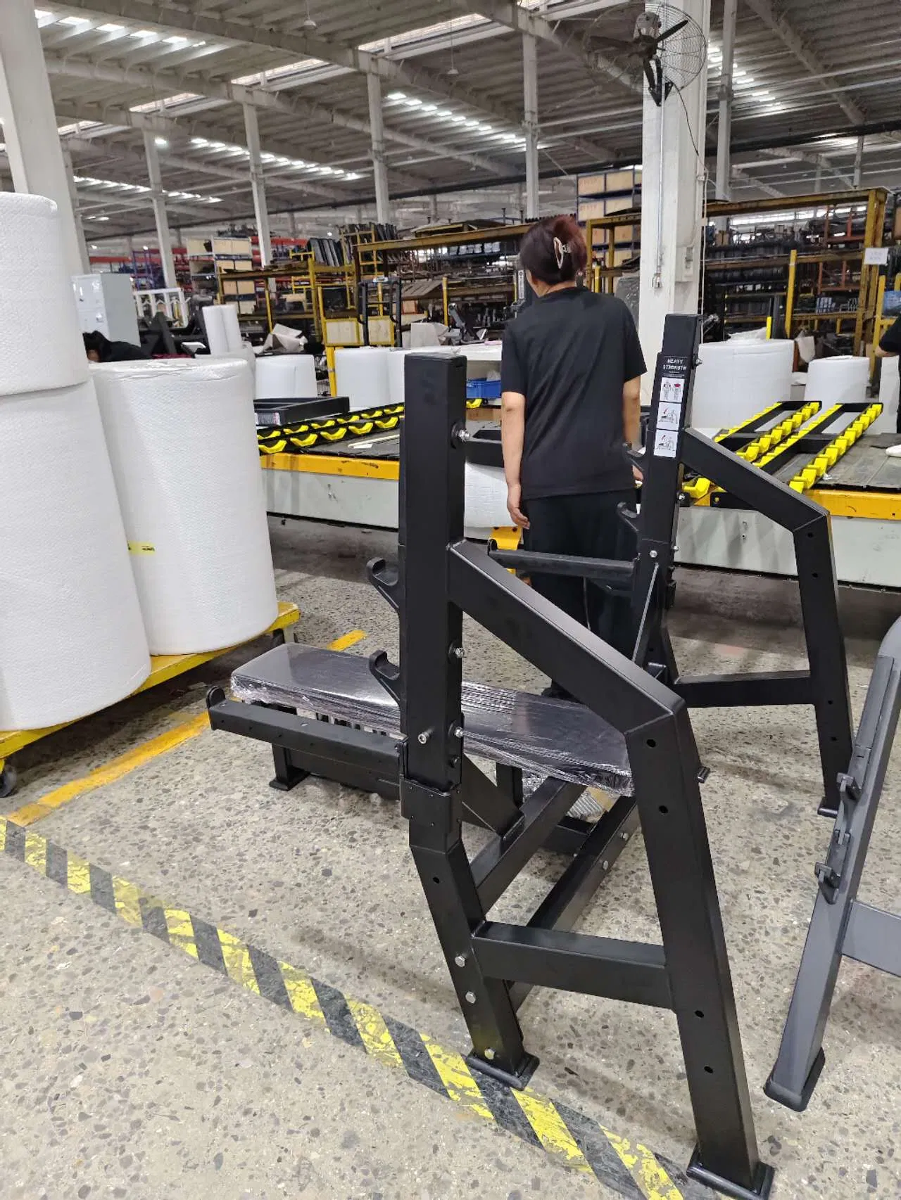 Shandong Machinery and Equipment Cheap Gym Equipment Flat Bench