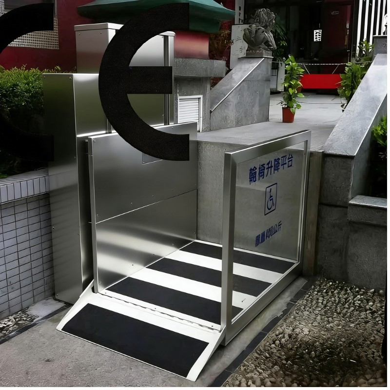 Multifunctional Accessible Lift for Stair with Versatile Usage ISO Certified