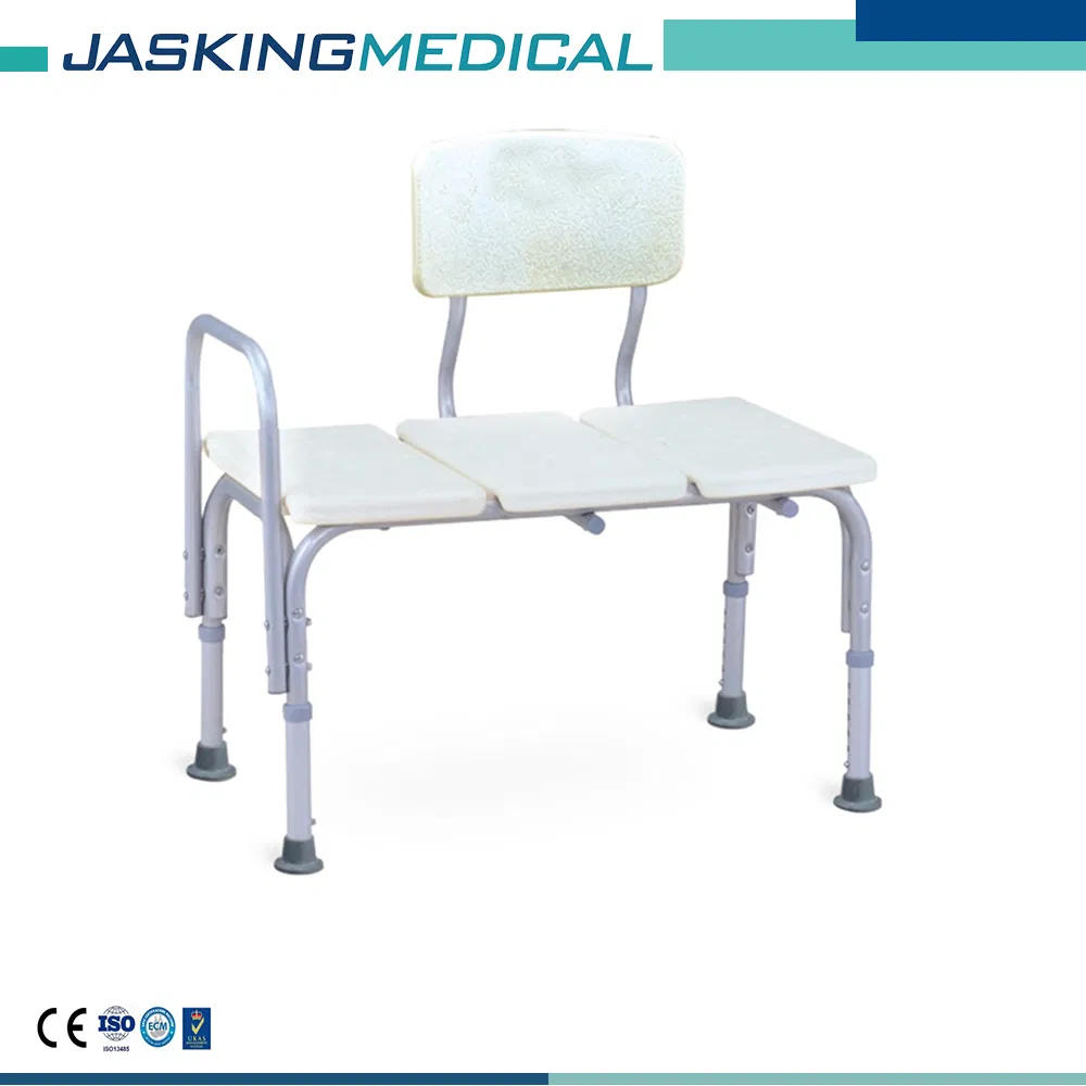 Height Adjustable Aluminum Transfer Bath Shower Bench (JX-609L)
