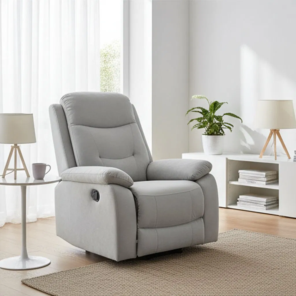 Lazy Sofa Chair Living Room Single Seat Power Electric Lift Assist Recliner Chair with 8 Points Massage Function
