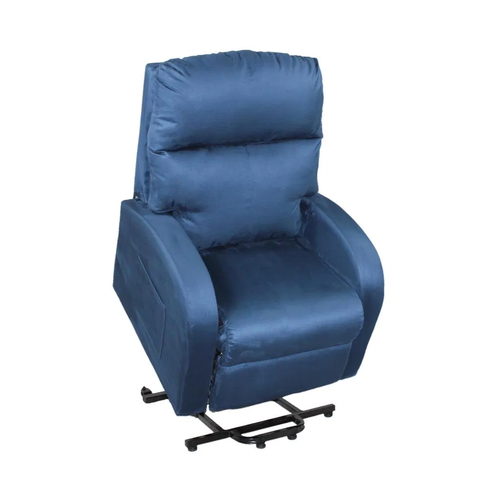 Single Seat Relax Sofa Electric Lift and Rise Recliner Massage Headrest for Old People