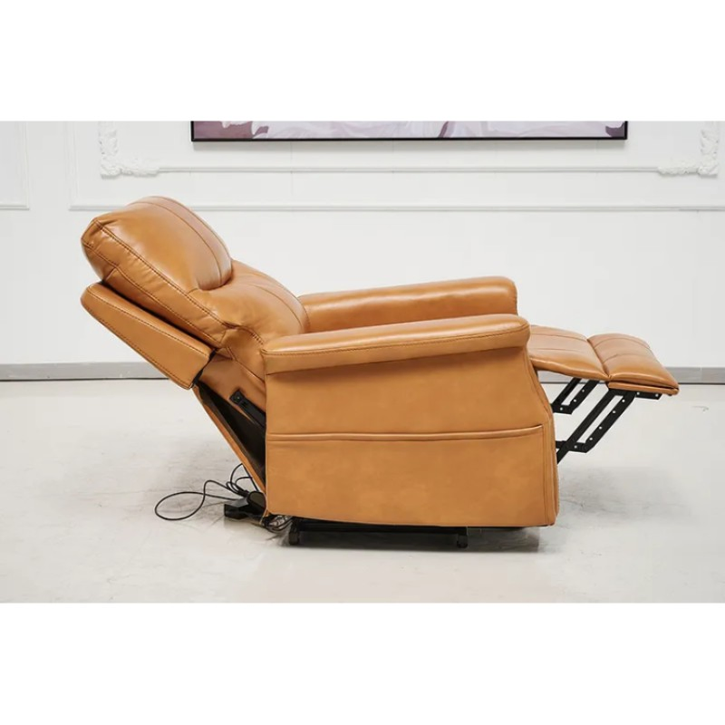 Huayang Living Room Recliner Velvet Sofa Luxury Electric Elderly Lift Chair