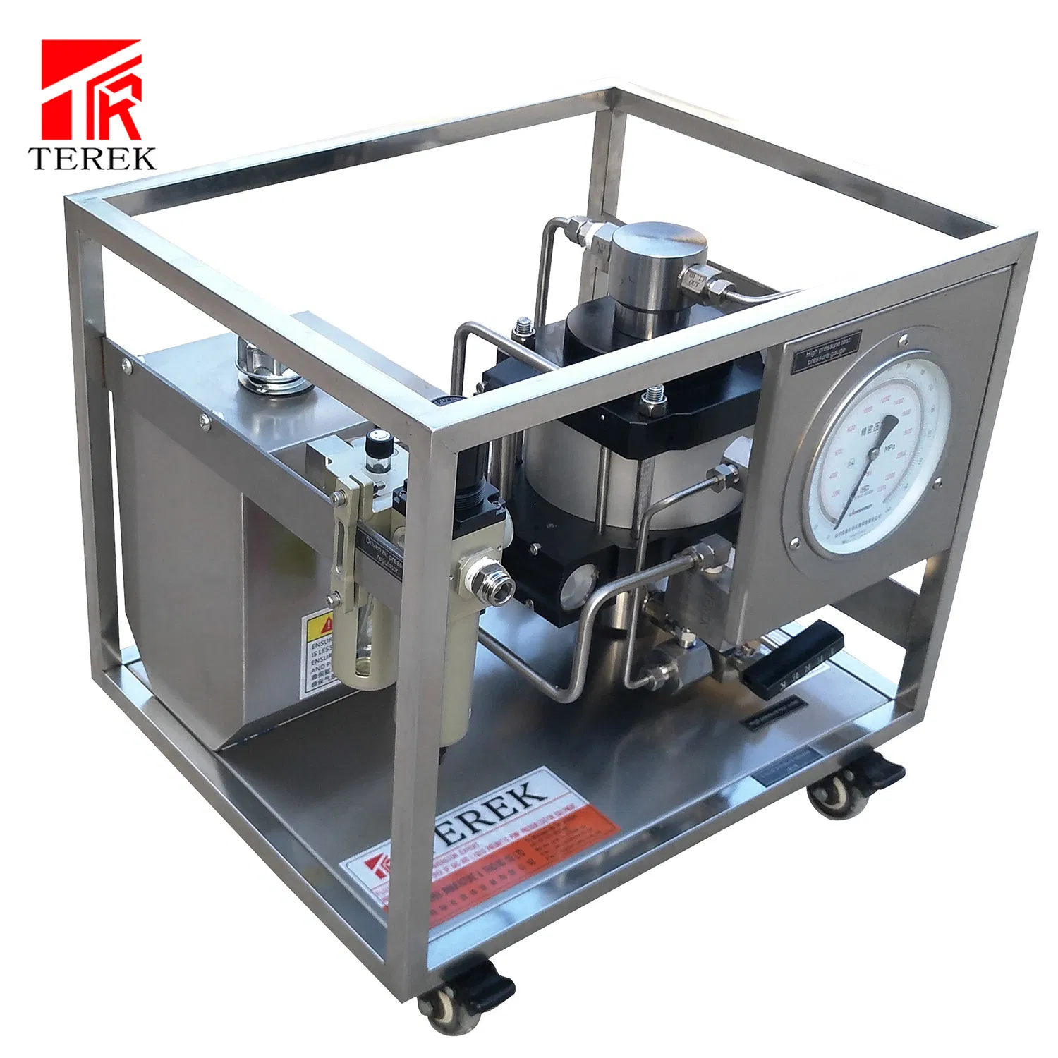 Pneumatic Liquid Booster Pump Transfer Pump Oil Hydraulic Pump Test Bench
