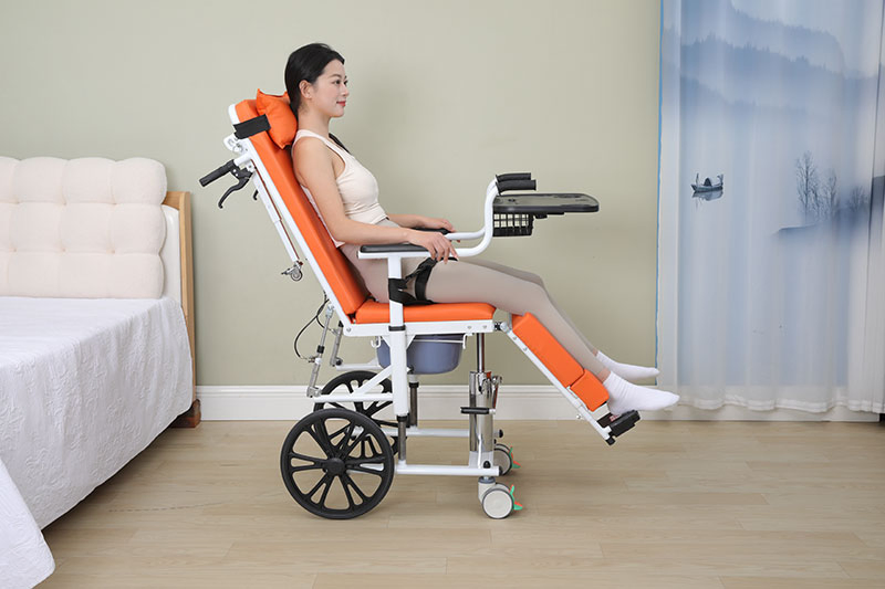 Light Weight 180 Degree Reclining Transfer Lifting Chair Patient Transfer Chair Lift