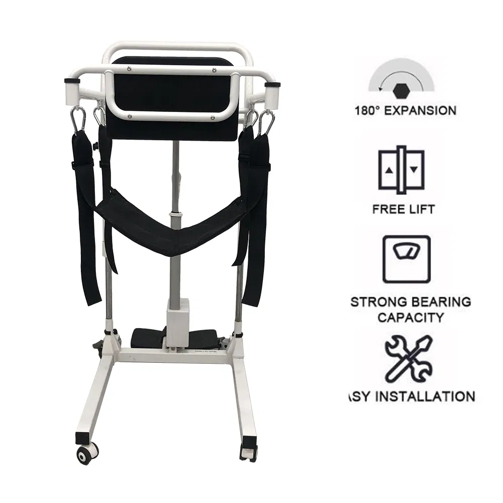 Electric Patient Lift for Elderly Care with Transfer Chair Sling