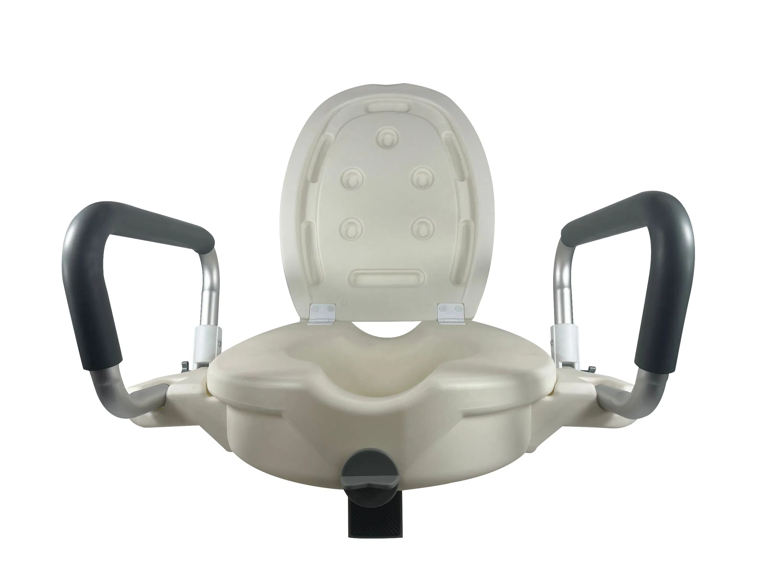 Raised Toilet Seat with Heavy-Duty Construction