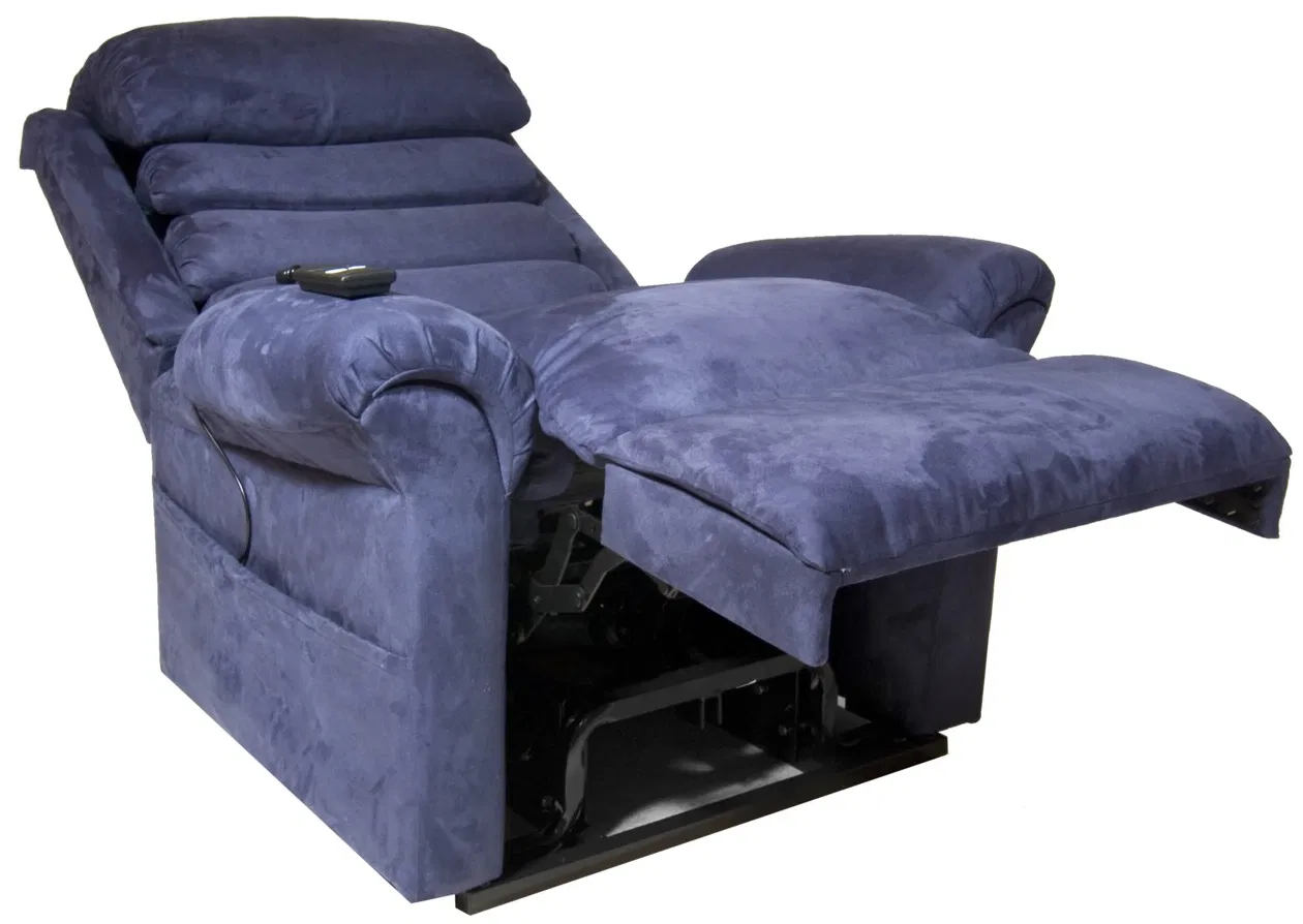 Folding Electric Wheelchair Brother Anti-Spill Fabric Option Medical Lift Recliner