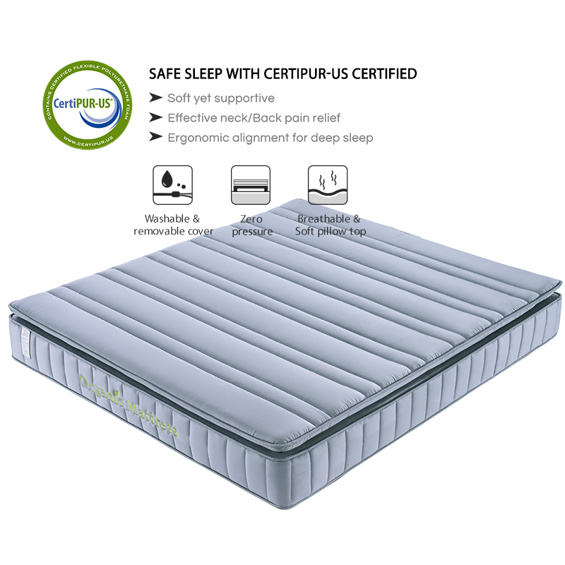 Anti Decubitus King Queen Size Latex Hotel Memory Foam Spring Mattresses