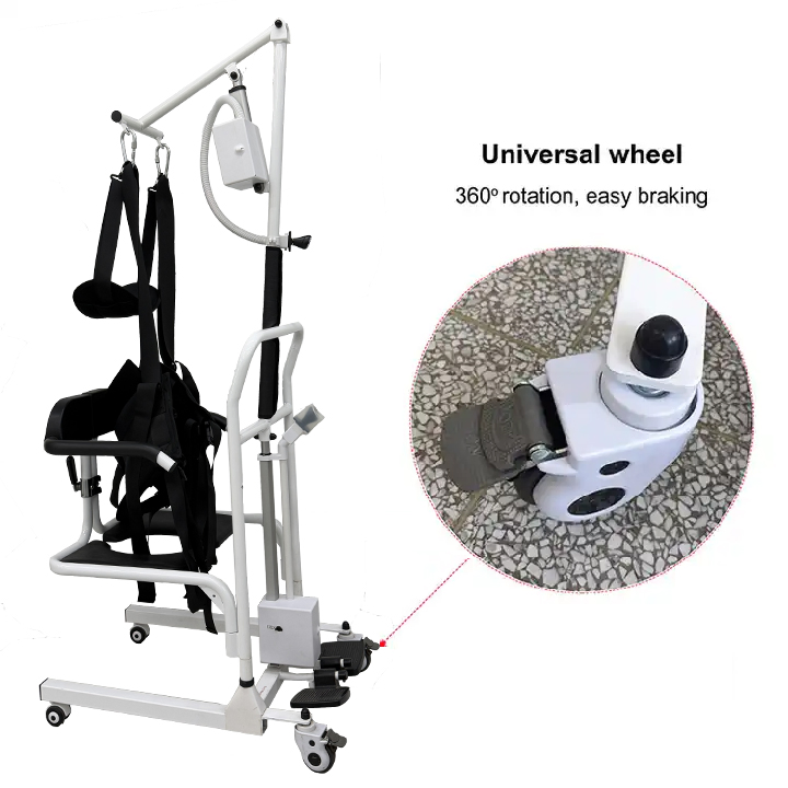 Patient Lift with Vest Harness for Sitting Support and Dressing Assistance