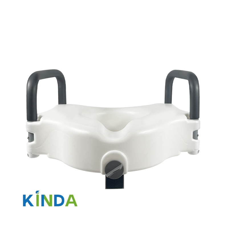 Raised Toilet Seat with Side Rails – Arthritis &amp; Balance Support