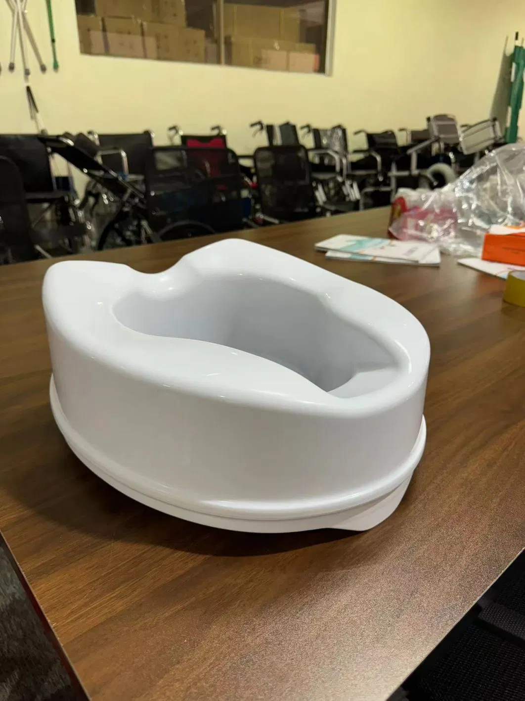 Raised Toilet Seat for Elderly and Disabled Medical Equipment
