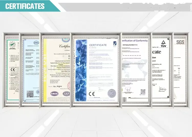Certifications