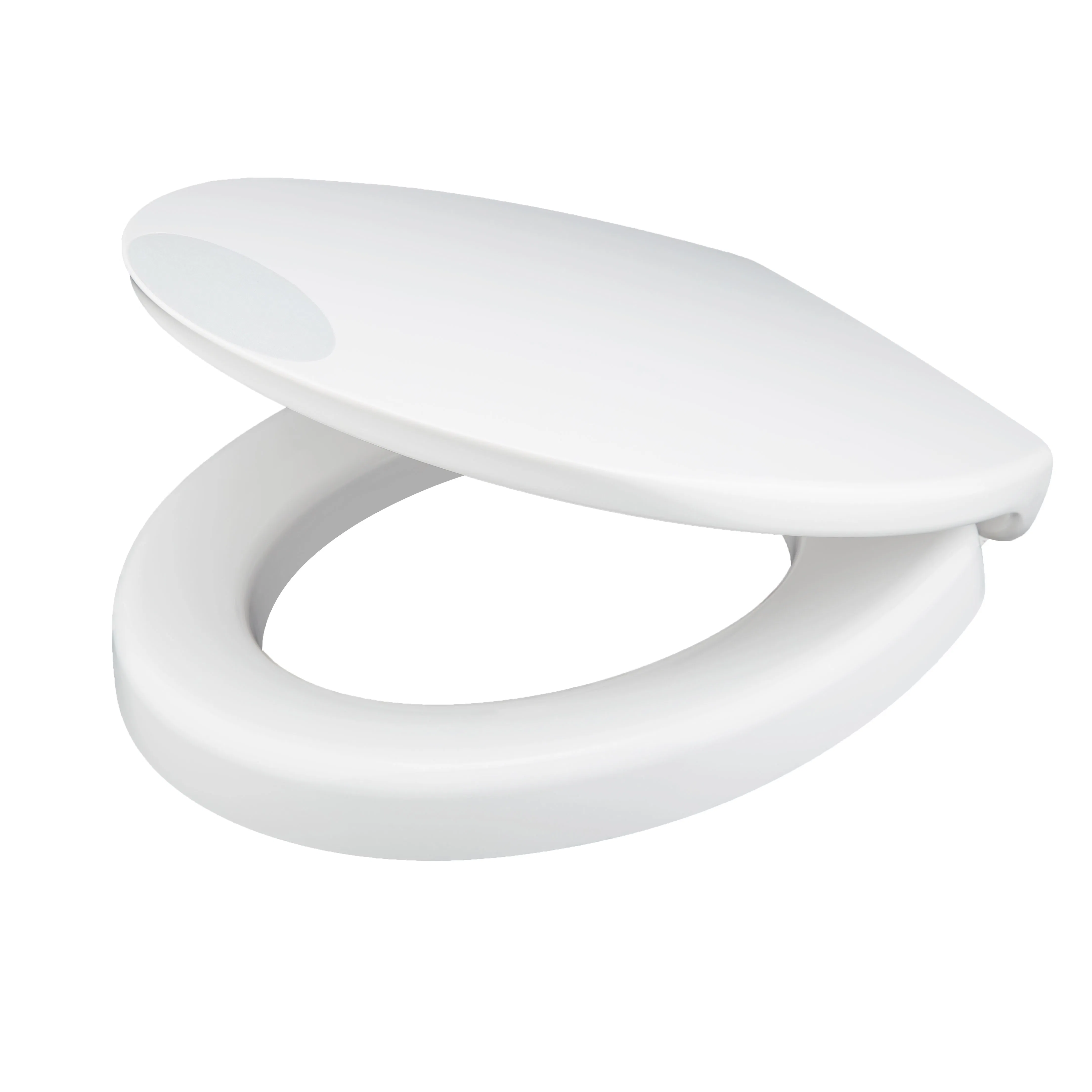 Duroplast Ceramic Feeling Toilet Bowl Raised 5cm Seat for Disabled People Toilet Seat