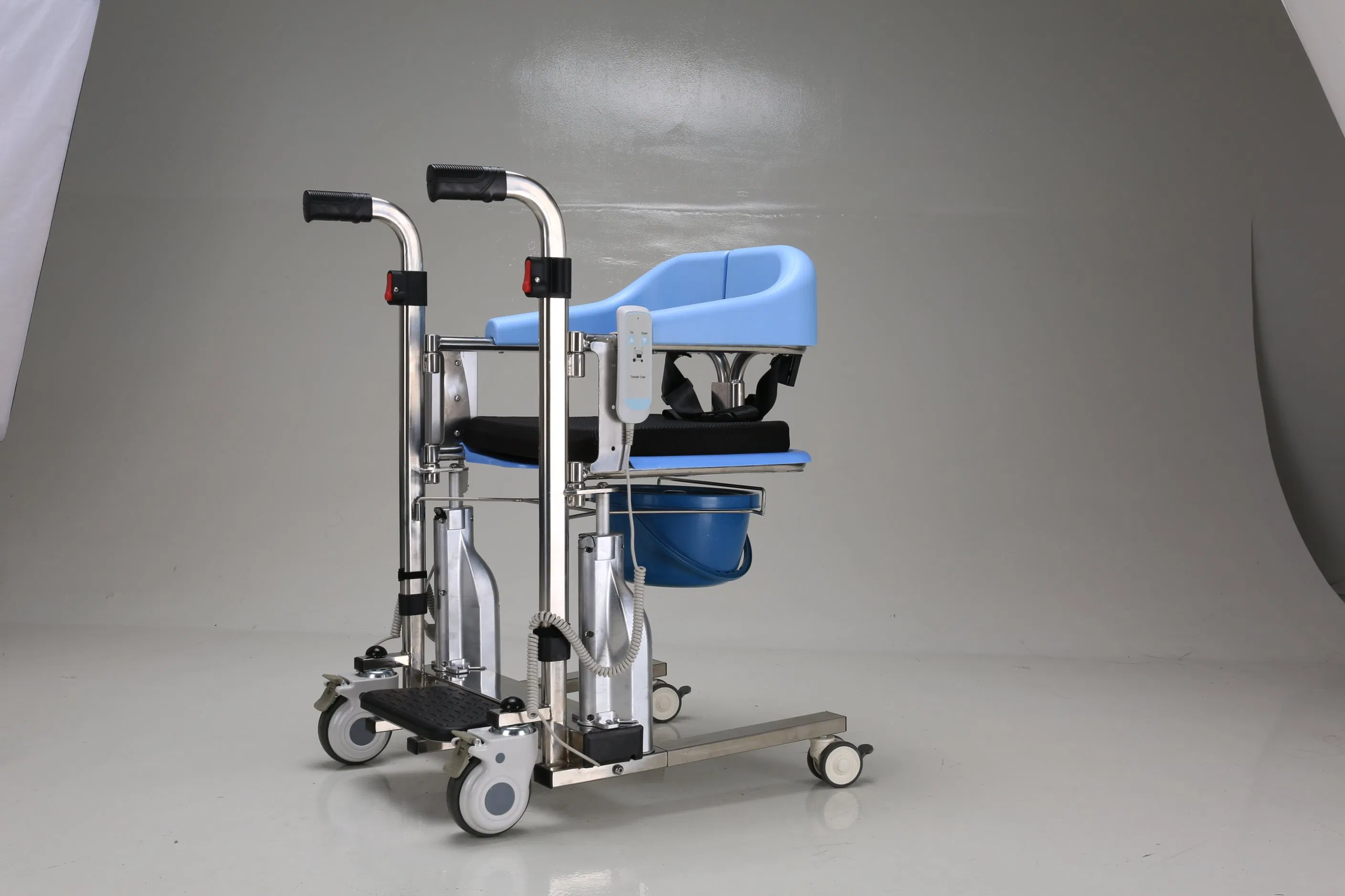 Rehabilitation Therapy Stainless Steel Frame Water Proof Electric Transfer Patient Lift for Selling