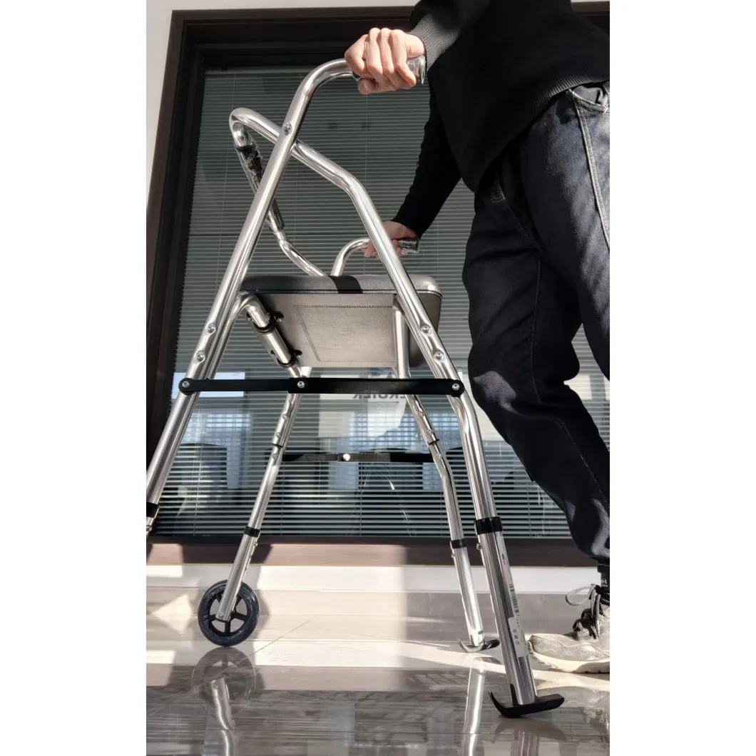 Steel Folding Walking Rollator 6