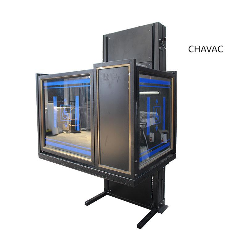 3m 4m Small Home Elevator Lift Electric Wheelchair Stair Lift for Disabled People