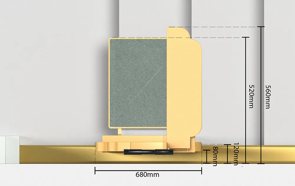 Stair Lift Dimension 1