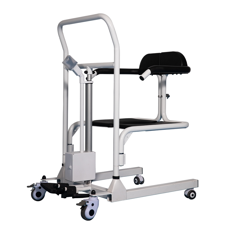 Waterproof Patient Transfer Lift with Commode for Incapacitated Bed Rest People