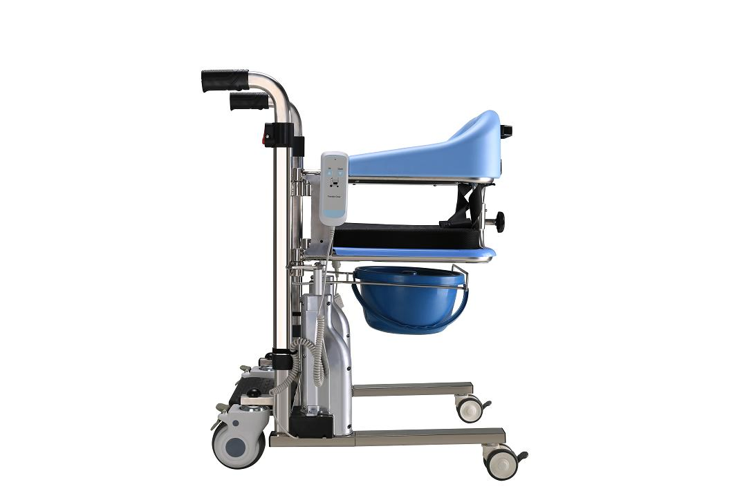 Rehabilitation Therapy Stainless Steel Frame Water Proof Electric Transfer Patient Lift for Selling