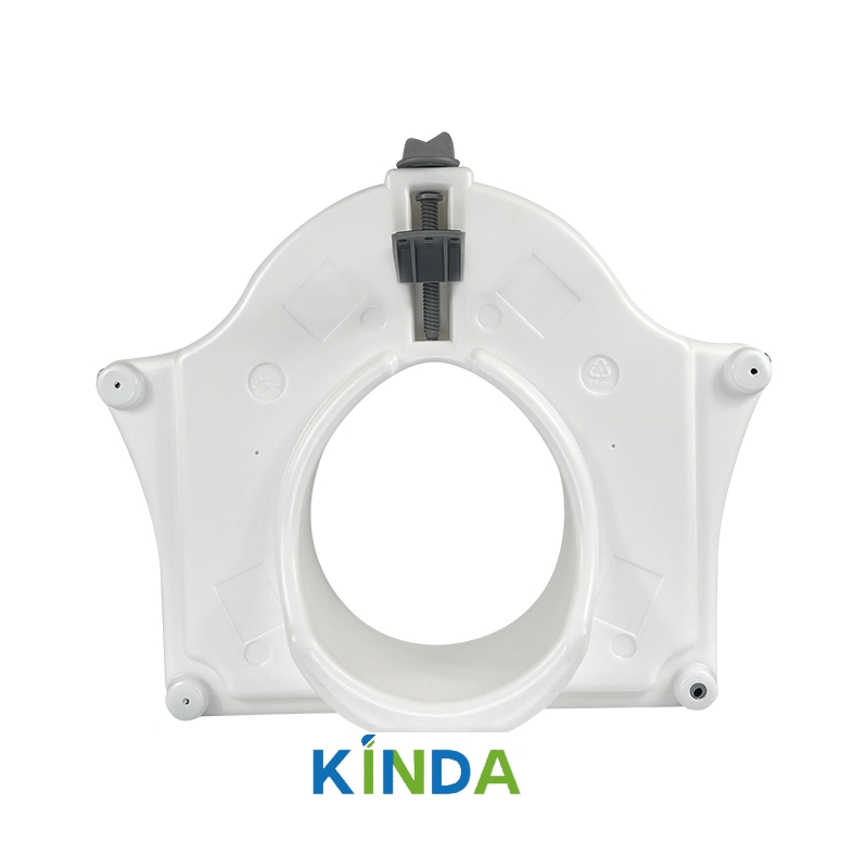 Raised Toilet Seat with Step Stool Dual Mobility Support System