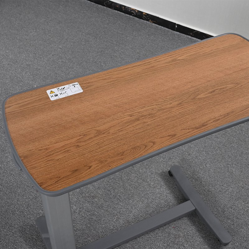 Height Adjustment Hospital Overbed Table High Quality Bedside