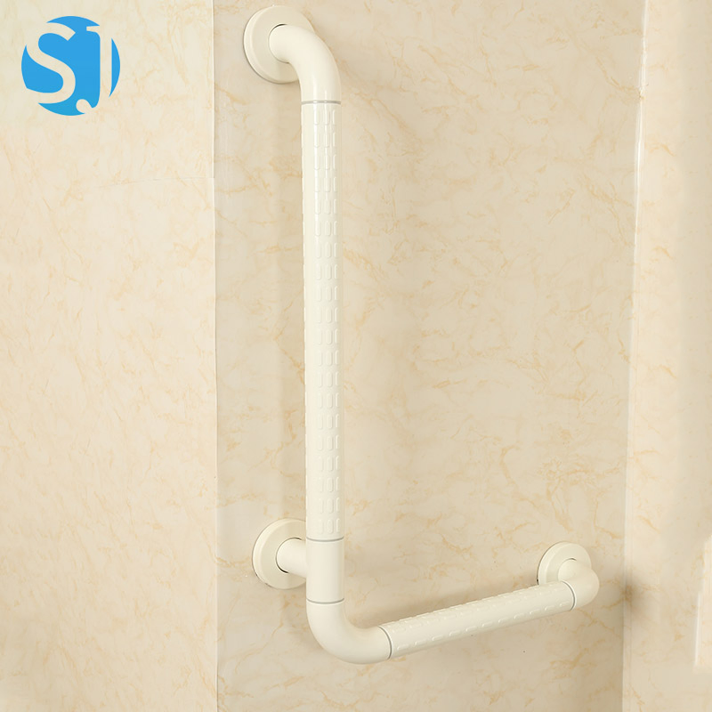 Bathroom Safety Nylon Grab Rail Wall Mounted Toilet Handrail Non-Slip Support Bar