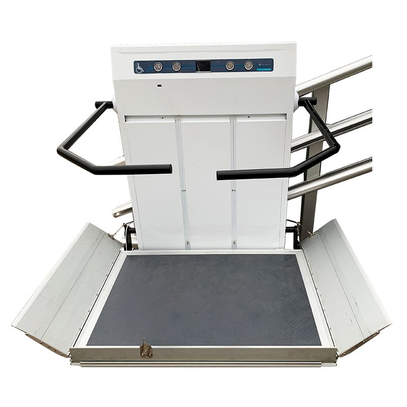 Electric Inclined Wheelchair Lift Platform Wheel Chair Platform Home Stair Lift
