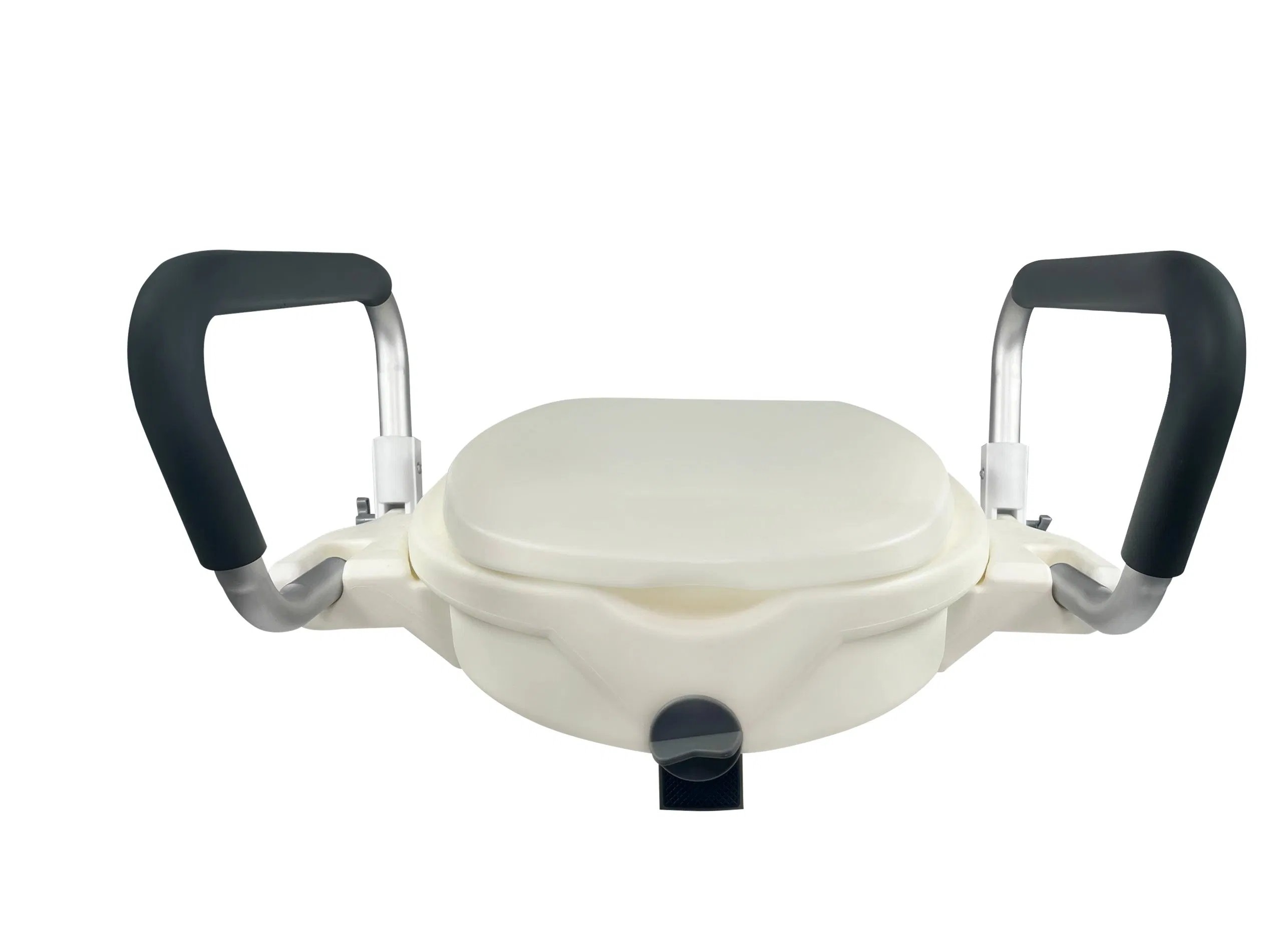 Raised Toilet Seat with Heavy-Duty Construction