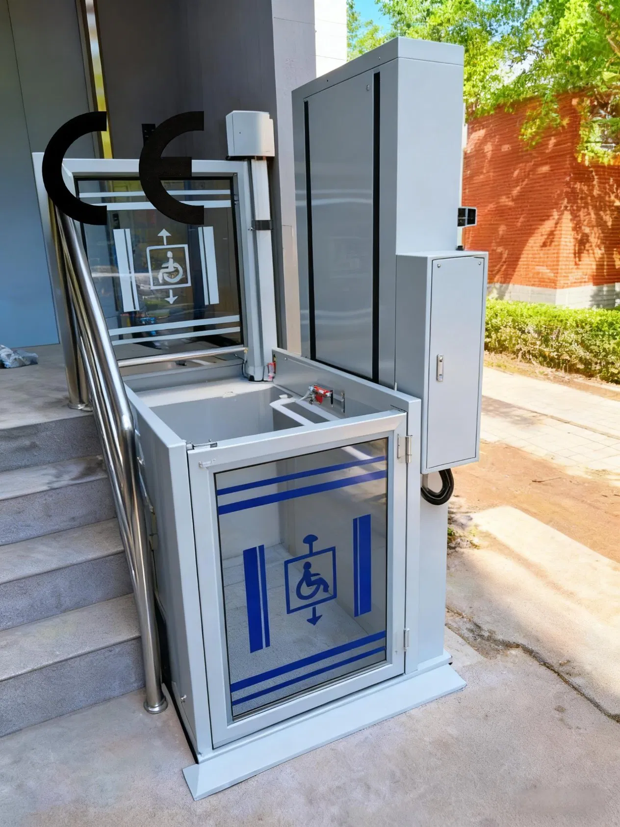 Multifunctional Accessible Lift for Stair with Versatile Usage ISO Certified
