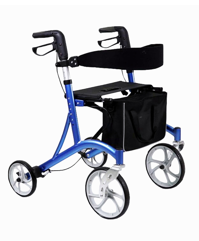 Walking Aid Rollator with Seat for Seniors