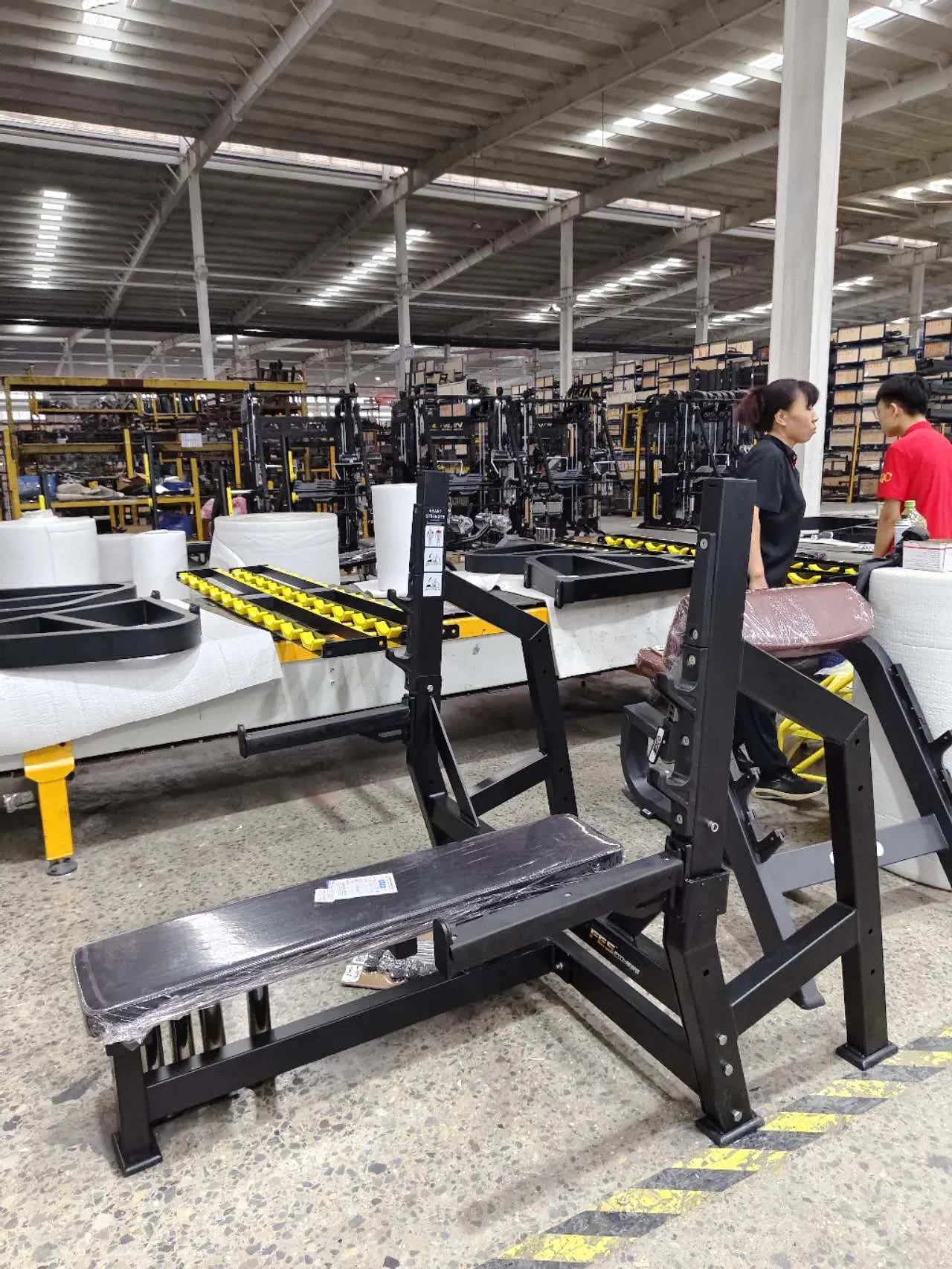 Shandong Machinery and Equipment Cheap Gym Equipment Flat Bench