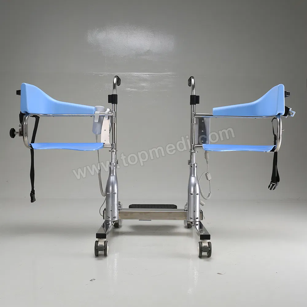 Rehabilitation Therapy Stainless Steel Frame Water Proof Electric Transfer Patient Lift for Selling