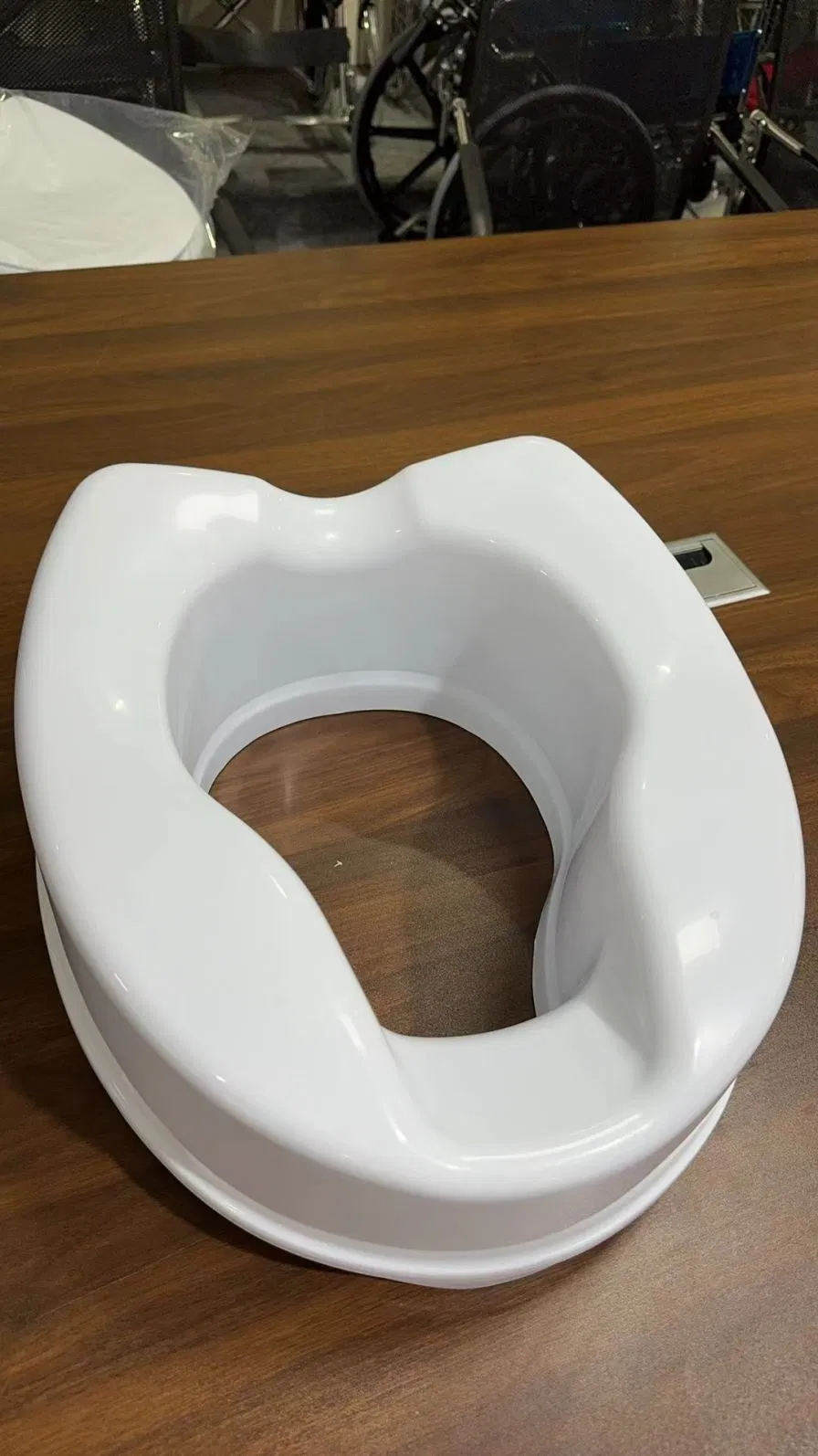 Raised Toilet Seat for Elderly and Disabled Medical Equipment