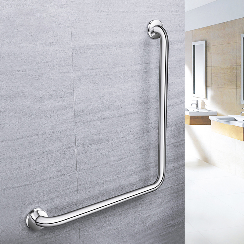 SS304 Stainless Steel Bathroom Accessories Handrail Safety Disabled Grab Rails Grab Bar