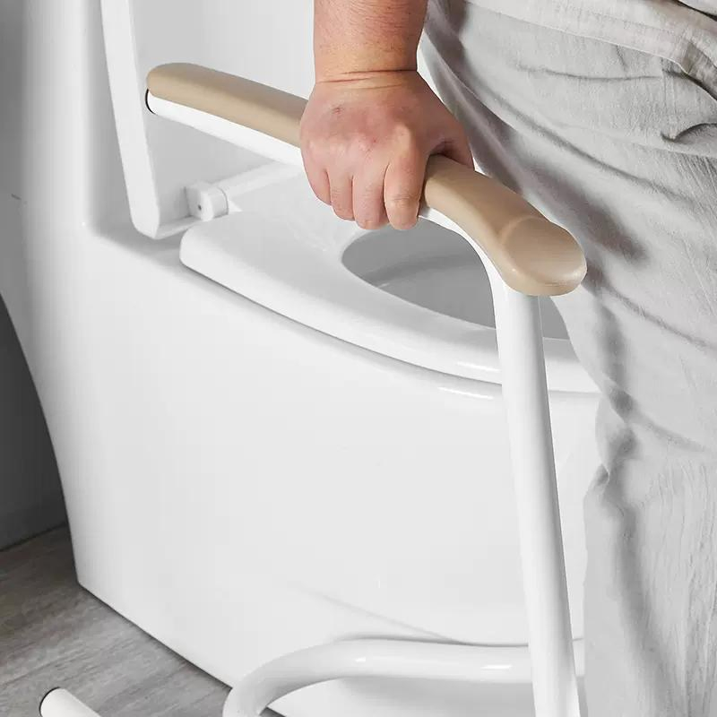 Free Standing Toilet Rail 650mm Length Toilet Safety Rail for Bathroom