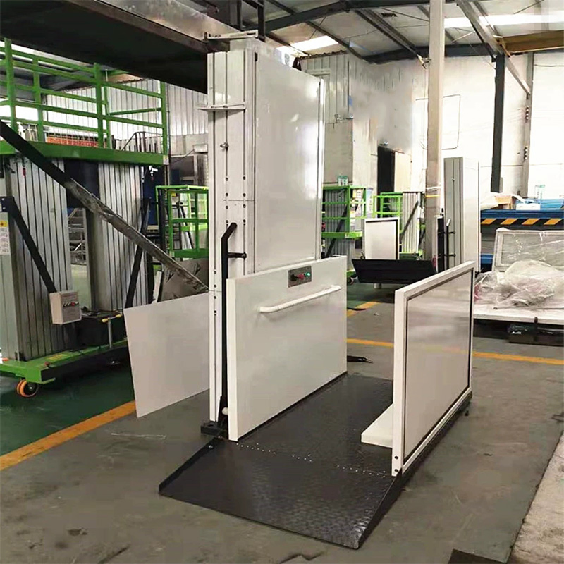 Vertical Wheelchair Lift Platforms Handicap Stair Chair Lift Home Elevator for Disabled
